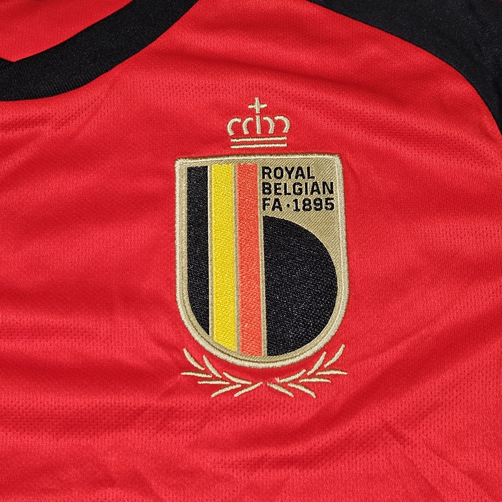 adidas Red and Black Men's Soccer Jersey - Picture 5 of 8